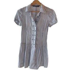 Zara Striped Mini Dress, Sz M